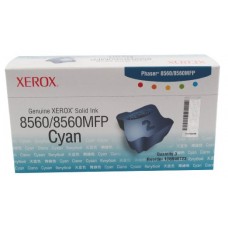 Xerox Genuine Phaser 8560 Cyan Ink - 3 Pk 